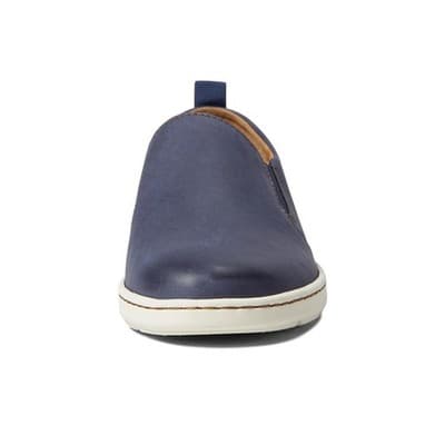Born Morgan Shoes Men's 8 M Navy/Brown Comfort Slip On Sneakers - Thumbnail 5