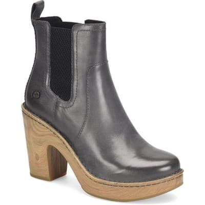 Born Women's Channing Grafite grey Chelsea Boot - BR0051922 Size 8.5 M - Thumbnail 3