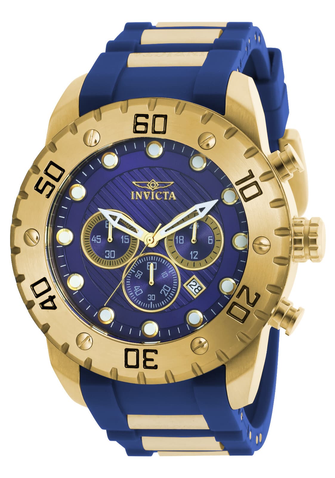 Invicta Men's 20280 Pro Diver Analog Display Quartz Blue Watch - Image 1
