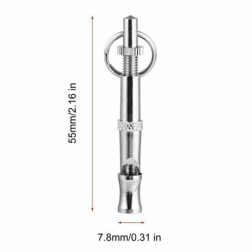 2 Pcs Set Adjustable Dog Obedience Stop Barking Hot Pet Dog Training Whistle - Thumbnail 4