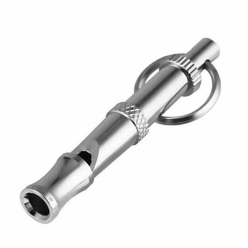 2 Pcs Set Adjustable Dog Obedience Stop Barking Hot Pet Dog Training Whistle - Thumbnail 3