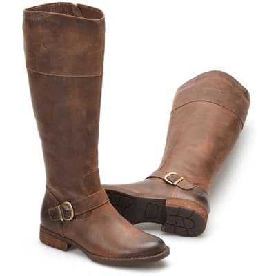 Born Braydon BR0012406 Womens Brown Leather Zipper Knee High Boots 6 - Image 1