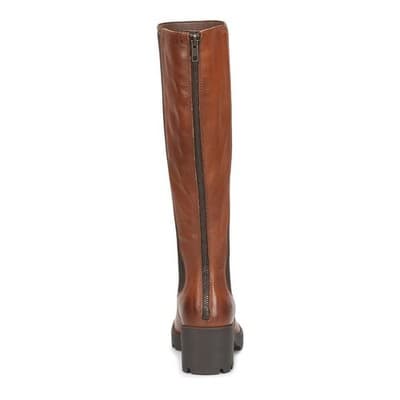 Born Galdot Tall Brown Boots Soft Leather Brown Cuero Size 9 M New with BOX - Thumbnail 4