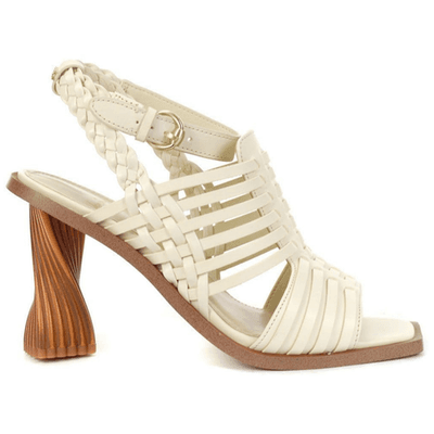 Sam Edelman Holland Ivory Leather Heels Pumps Women’s Size 8.5 M - Thumbnail 4