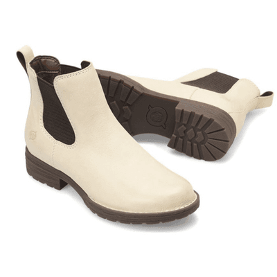 Born Cove Women's Bootie-Waterproof suede Cream Size 8.5 US - Image 1