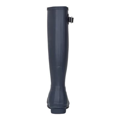 NEW HUNTER Women's ORIGINAL TALL RAIN BOOTS WATERPROOF Navy Matt SIZE 11 - Thumbnail 5
