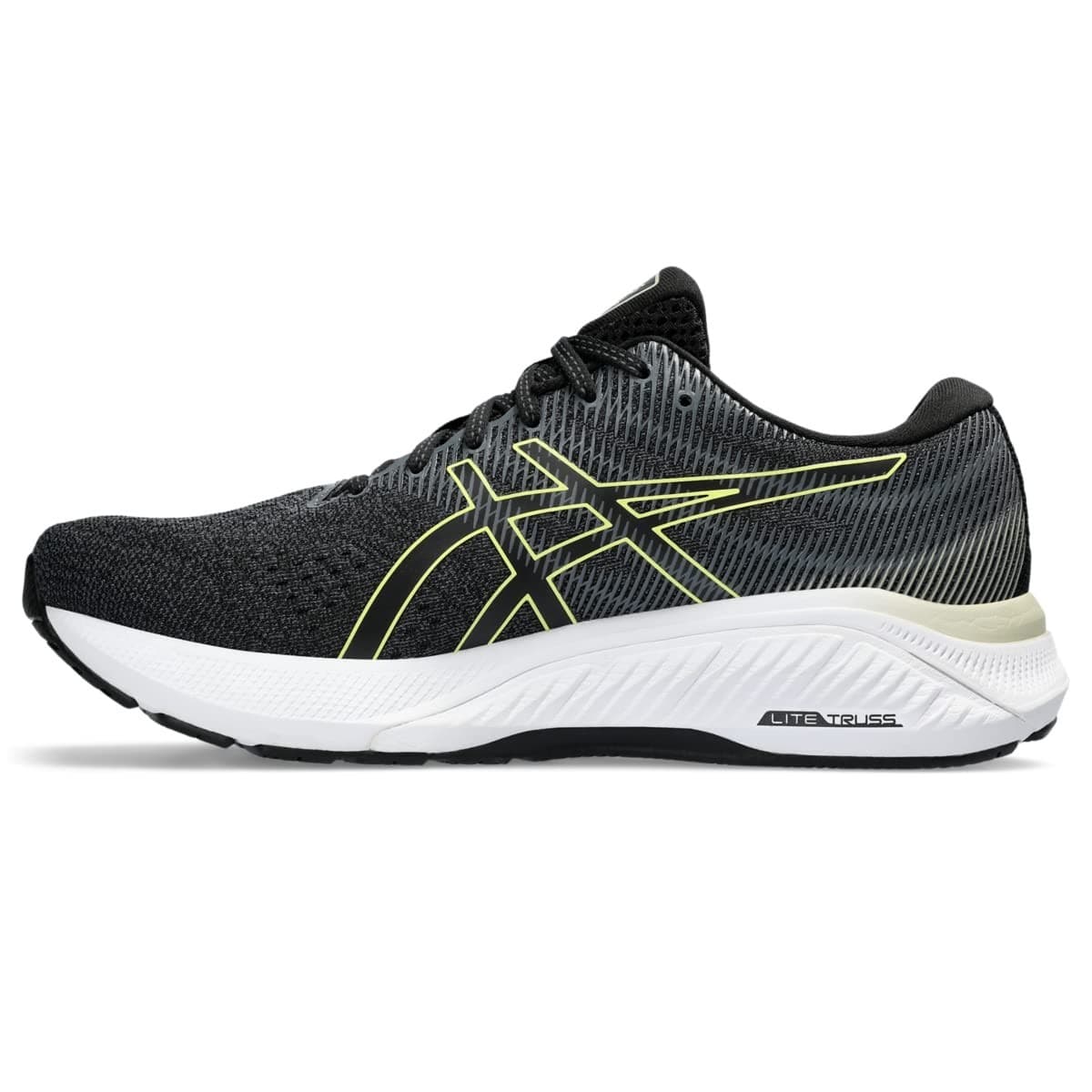 ASICS Women's GT-4000 3 Running Shoes, 13 US , Black/Glow Yellow - Thumbnail 3