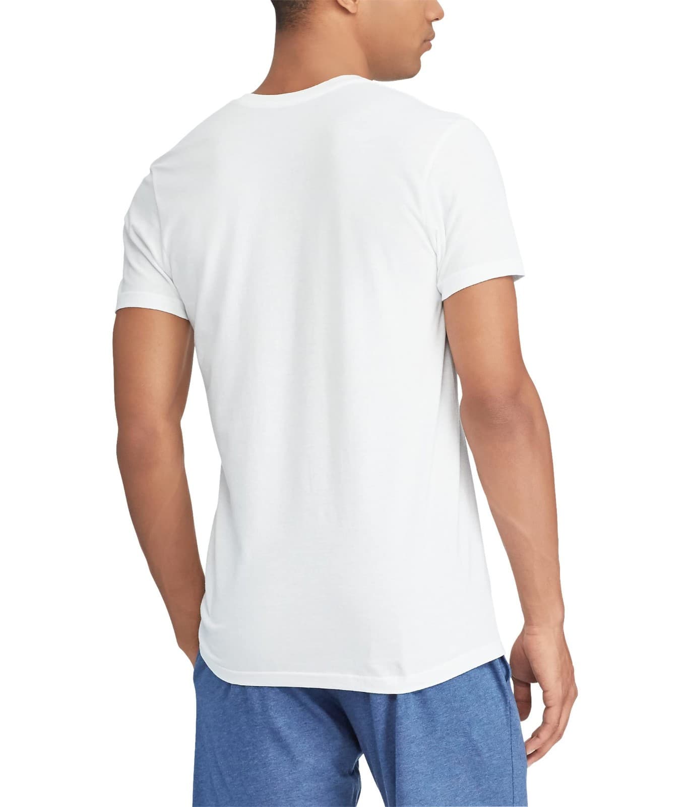 Polo Ralph Lauren Men's Slim Fit W/ Wicking 3-Pack Crew Cotton Undershirts XL - Thumbnail 3