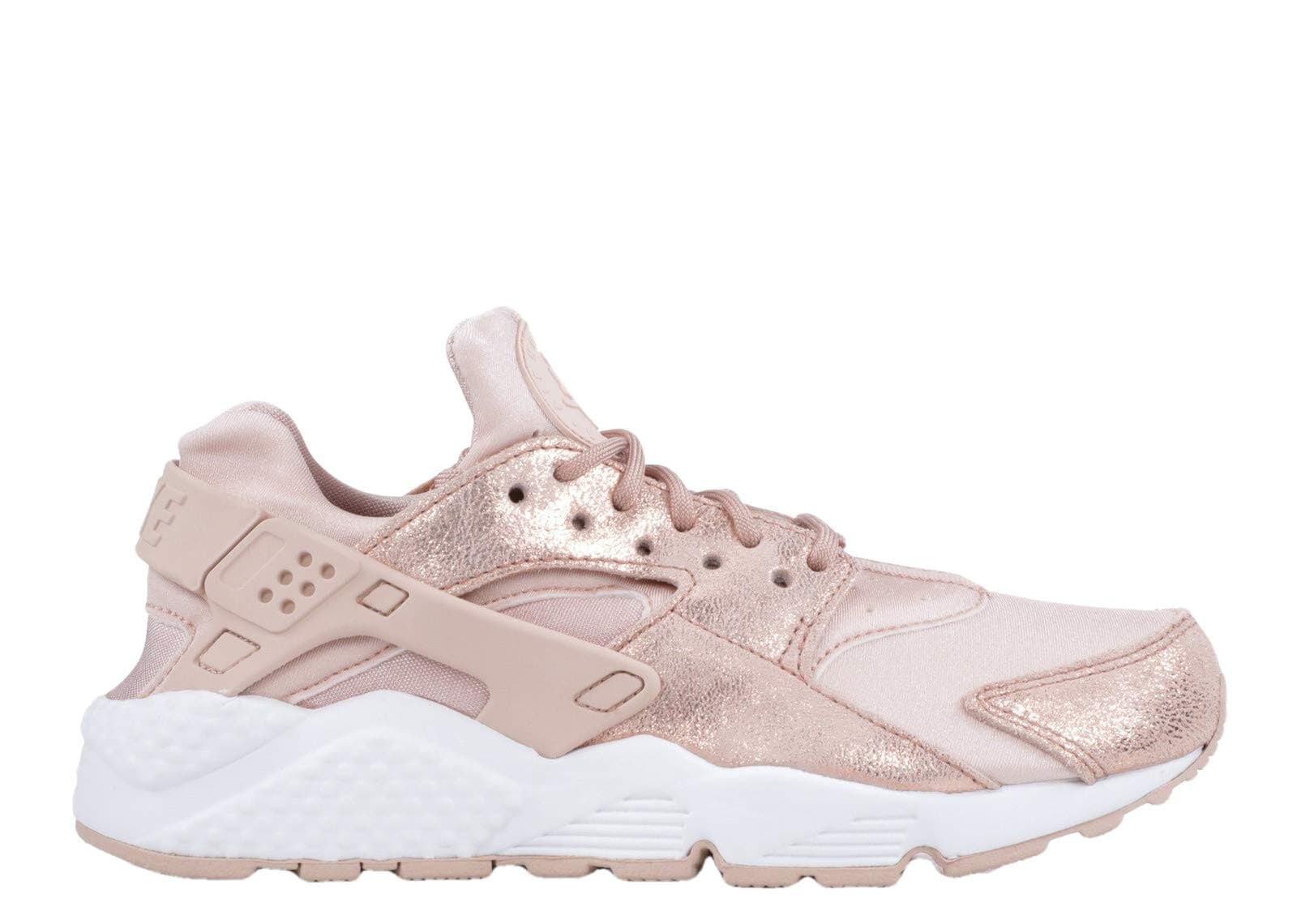 Nike Women's Air Huarache Particle Beige/Particle Beige Leather Size US 8.5 - Thumbnail 3