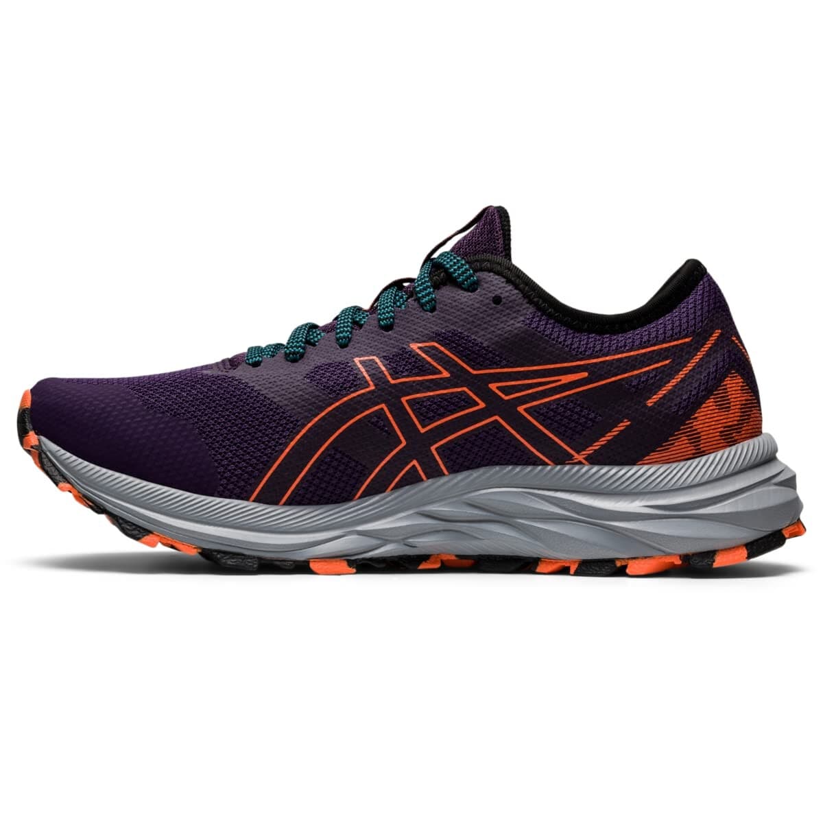ASICS Woman Gel-Excite Trail Running Shoes Night Shade/Nova Orange 9.5 B (M) - Thumbnail 3