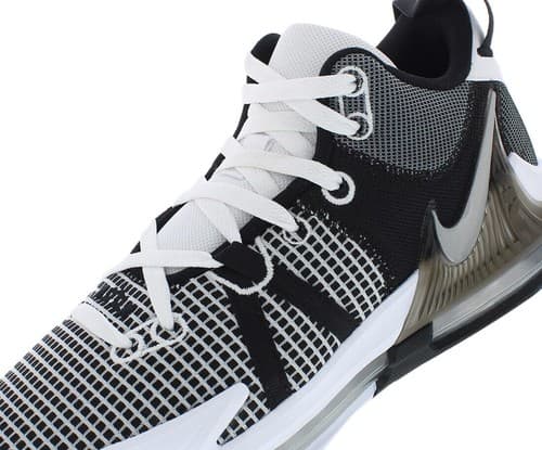 Nike Lebron Witness VII DM1123 100 White Black Basketball Sneakers Shoes 9.5 US - Thumbnail 4