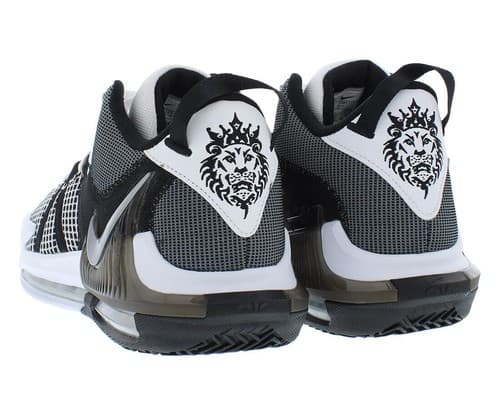 Nike Lebron Witness VII DM1123 100 White Black Basketball Sneakers Shoes 9.5 US - Thumbnail 3