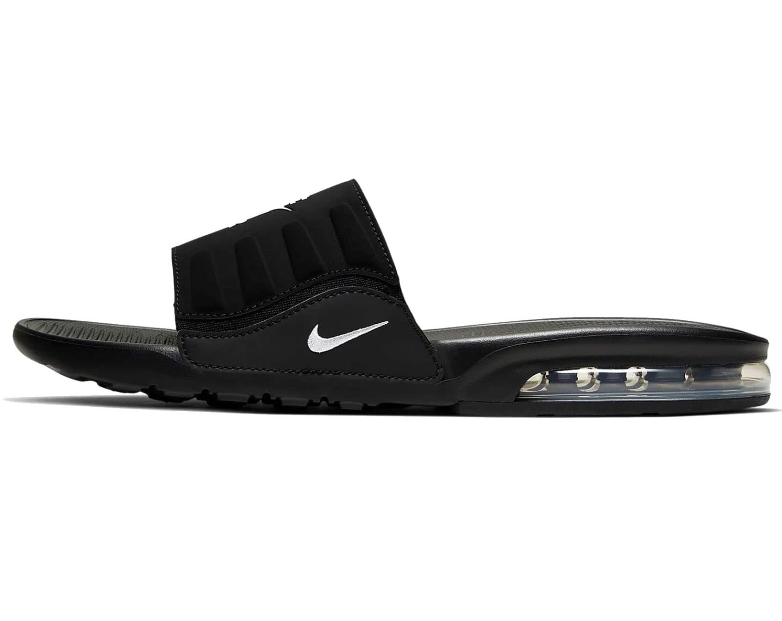 Size 9 Men Air Max Camden NikeSlides Sandals BQ4626 003 Black/White - Image 1