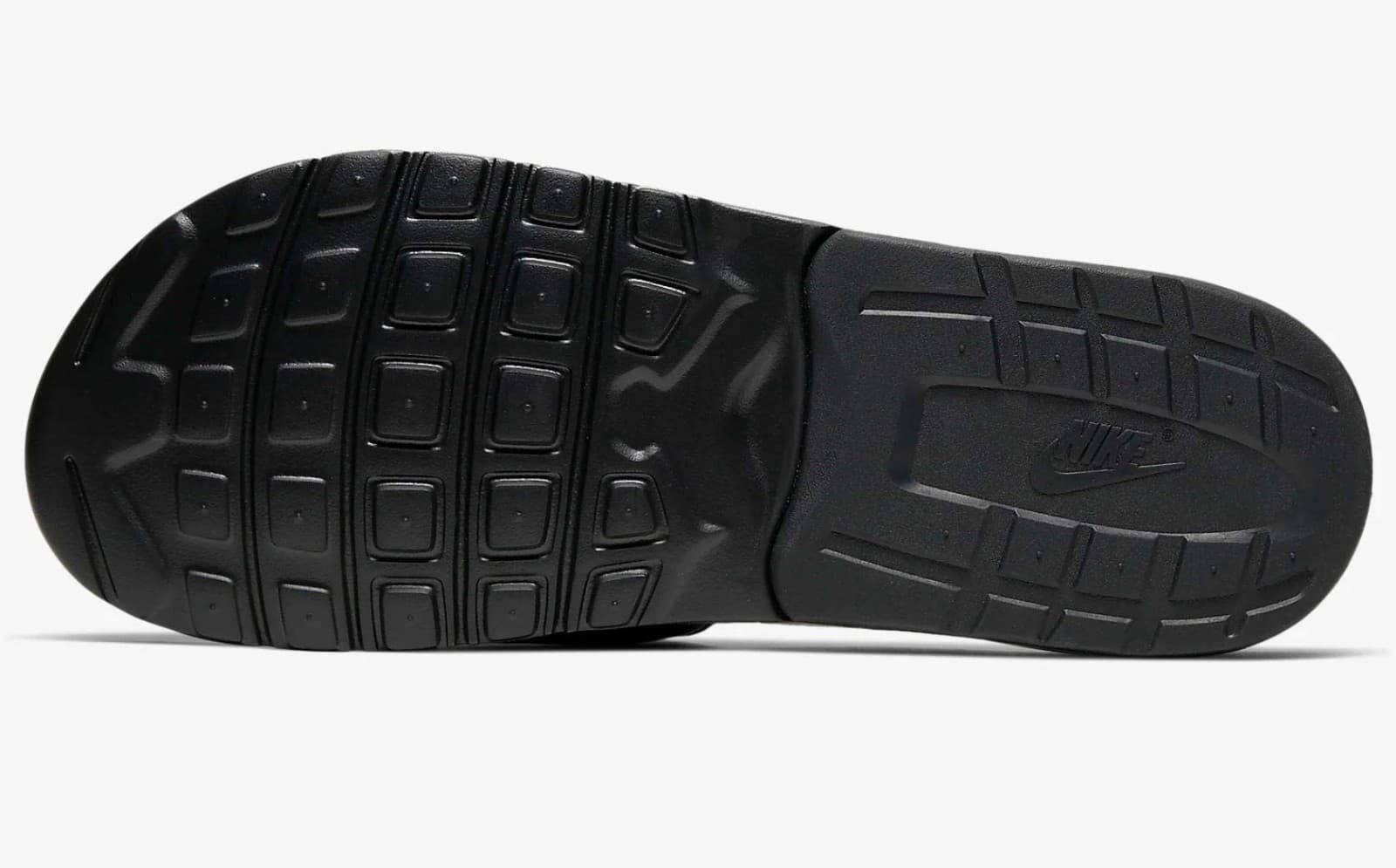 Size 9 Men Air Max Camden NikeSlides Sandals BQ4626 003 Black/White - Thumbnail 4