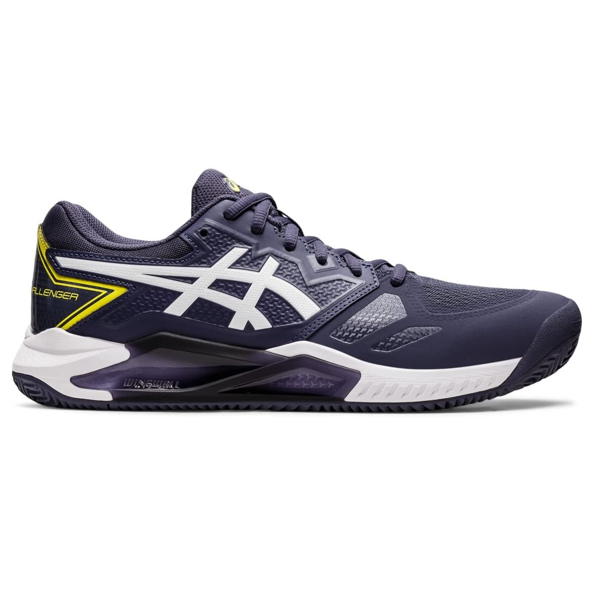 Mens Asics GEL-CHALLENGER 13 Running Shoes CLAY Indigo Fog/White 10 D (M) - Thumbnail 2