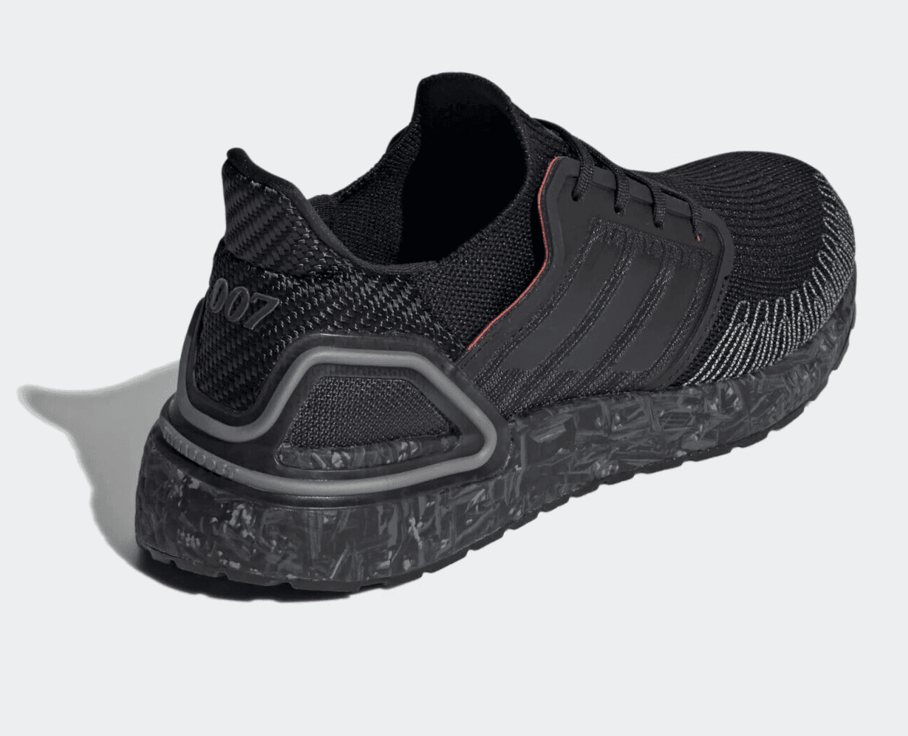 adidas UltraBoost 20 X James Bond Core Black / Iron Metallic Size 8 US - Thumbnail 4
