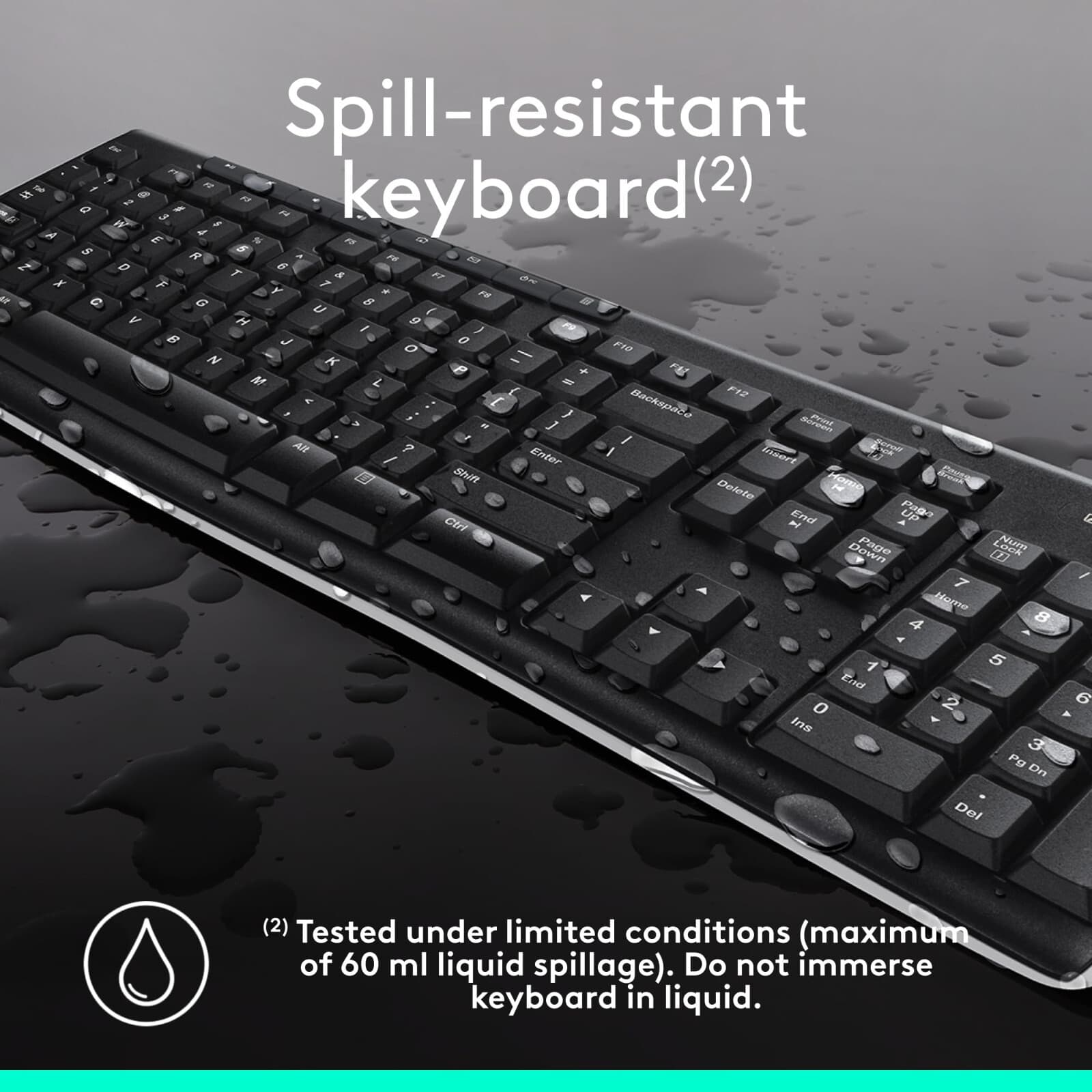 Logitech MK270 Wireless Keyboard And Mouse Combo For Windows, 2.4 GHz Wireless, - Thumbnail 7