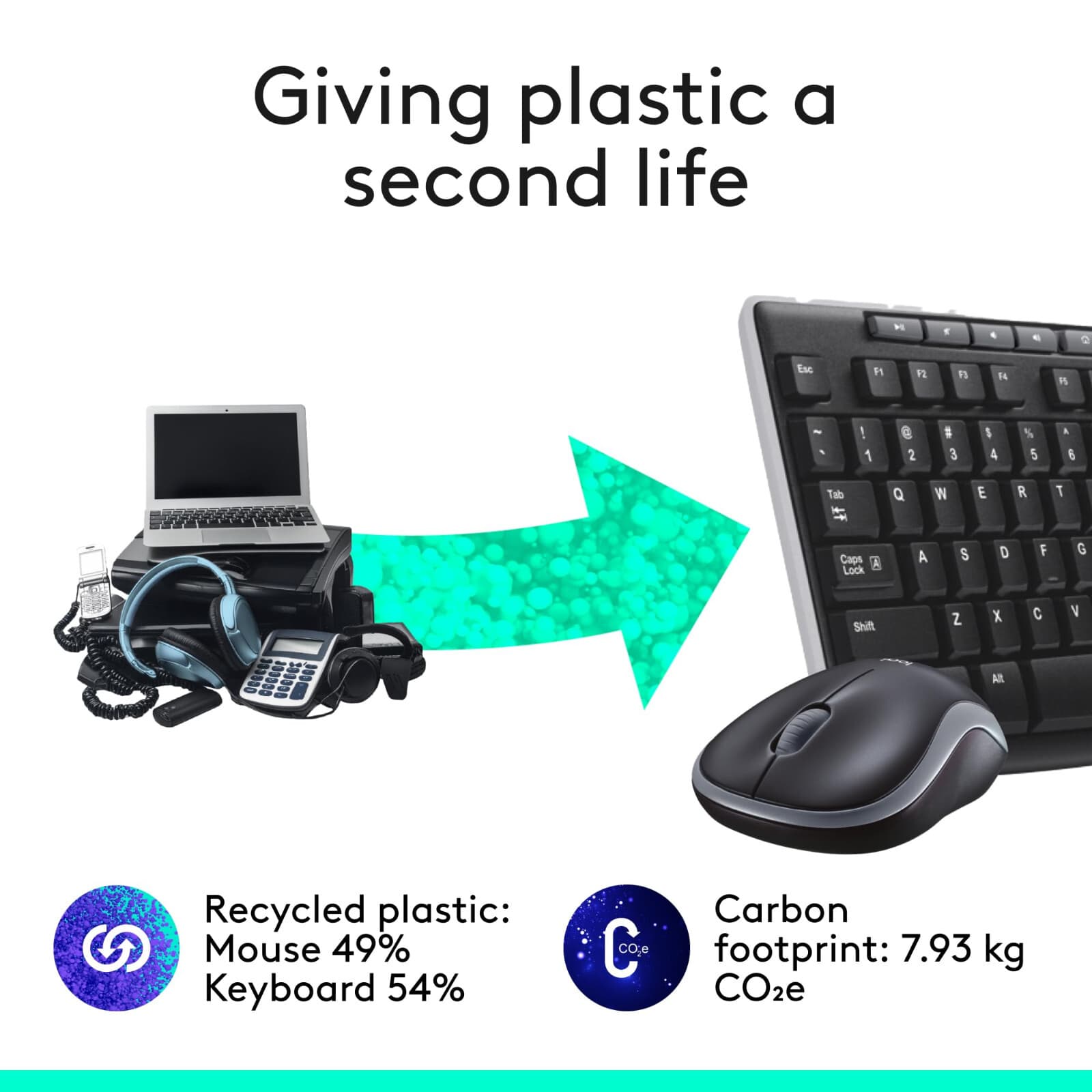 Logitech MK270 Wireless Keyboard And Mouse Combo For Windows, 2.4 GHz Wireless, - Thumbnail 8