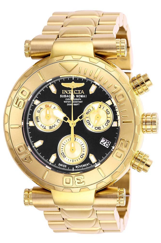 Invicta Subaqua Swiss Ronda Z60 Caliber 47mm Gold Bezel mens watch - Image 1