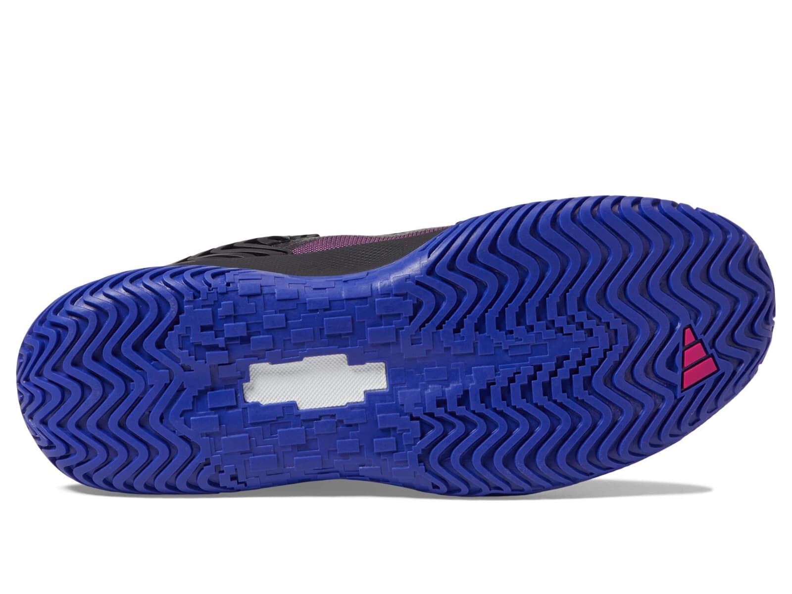Adidas SoleMatch Control Men's Black/Black/Lucid Fuchsia 11.5 D (M) - Thumbnail 6