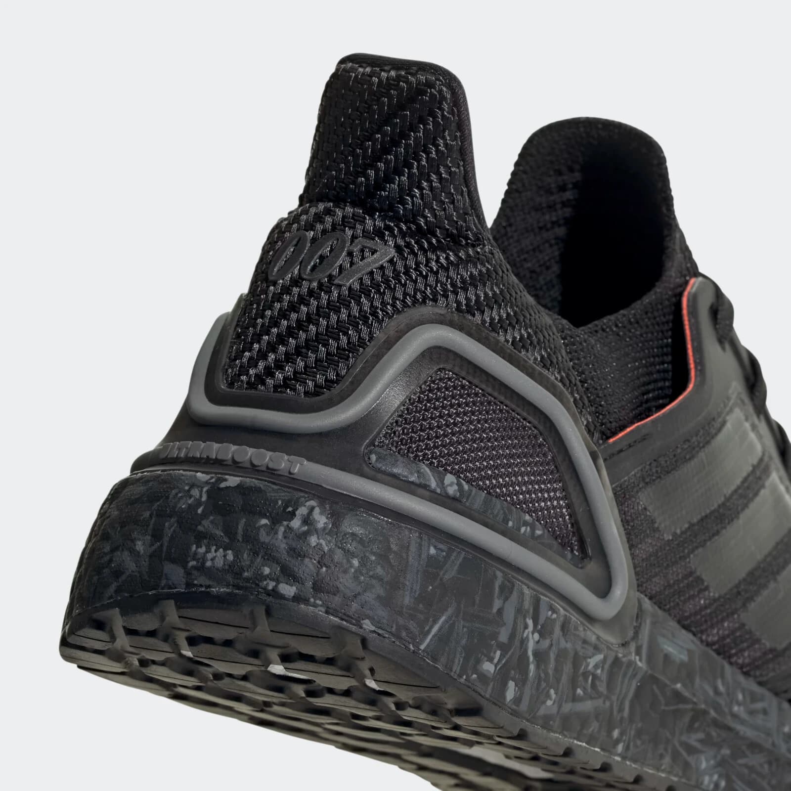adidas UltraBoost 20 X James Bond Core Black / Iron Metallic Size 8 US - Thumbnail 7