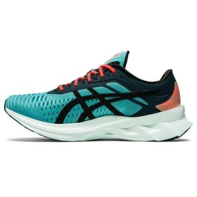 Asics Novablast SPS Men’s Running Shoes Size 9 Techno Cyan 1021A525 - Thumbnail 2