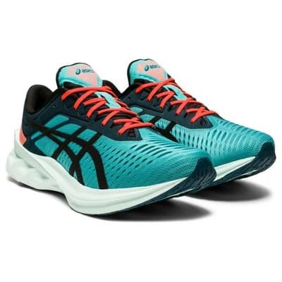 Asics Novablast SPS Men’s Running Shoes Size 9 Techno Cyan 1021A525 - Image 1