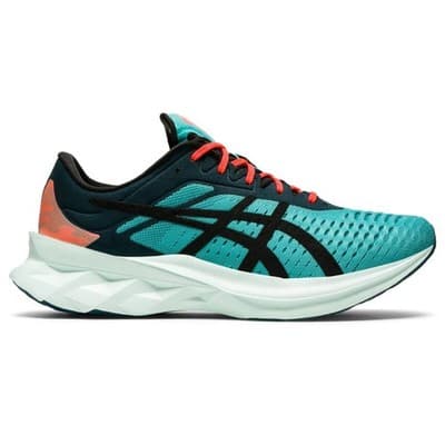 Asics Novablast SPS Men’s Running Shoes Size 9 Techno Cyan 1021A525 - Thumbnail 4