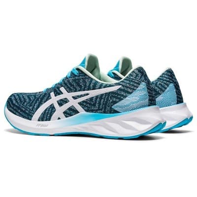 ASICS Women's Roadblast Running Shoes, Aquarium/White Size 8 - Thumbnail 2