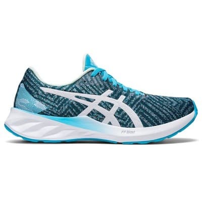 ASICS Women's Roadblast Running Shoes, Aquarium/White Size 8 - Thumbnail 3