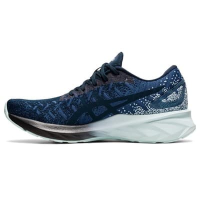 ASICS Women's Dyna Blast Running shoes French Blue/Aqua Angel 10 B M - Thumbnail 3