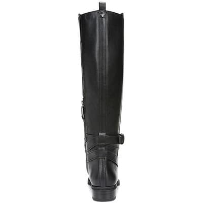 Sam Edelman Womens Pansy 2 Leather Knee-High Boots Black 8.5 Medium - Thumbnail 8