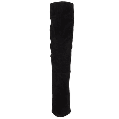Sam Edelman Sulema Black Block Heel Pointed Toe Suede Knee High Boots 8.5 M - Thumbnail 5