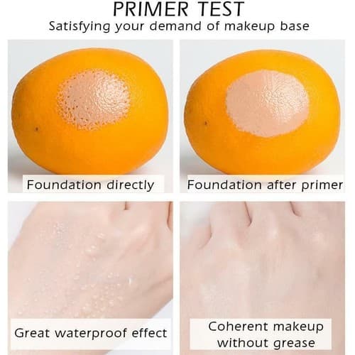 2 PK 3-Color Isolation Primer Foundation Base Cream, Oil Control, Smooth Skin - Thumbnail 8