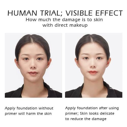 2 PK 3-Color Isolation Primer Foundation Base Cream, Oil Control, Smooth Skin - Thumbnail 9
