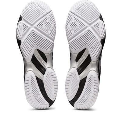 ASICS Men's Netburner Ballistic FlyteFoam 3 Volleyball Shoes, 13 US, White/Black - Thumbnail 4