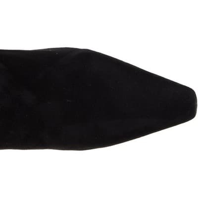Sam Edelman Sulema Black Block Heel Pointed Toe Suede Knee High Boots 8.5 M - Thumbnail 6