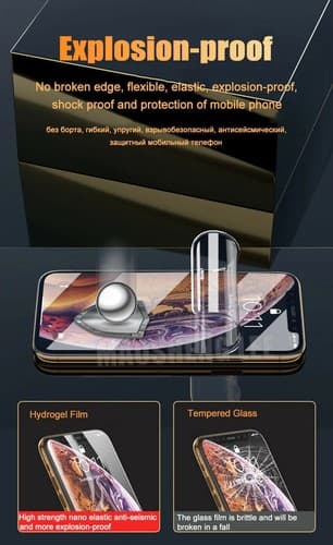 2 Pack HYDROGEL Screen Protector Premium Quality For Samsung Galaxy A31 - Thumbnail 3