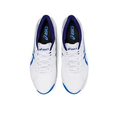 ASICS Men's Solution Swift FF White/Electric Blue Tennis Shoes Size 11.5 M - Thumbnail 5
