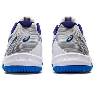 ASICS Men's Solution Swift FF White/Electric Blue Tennis Shoes Size 11.5 M - Thumbnail 6