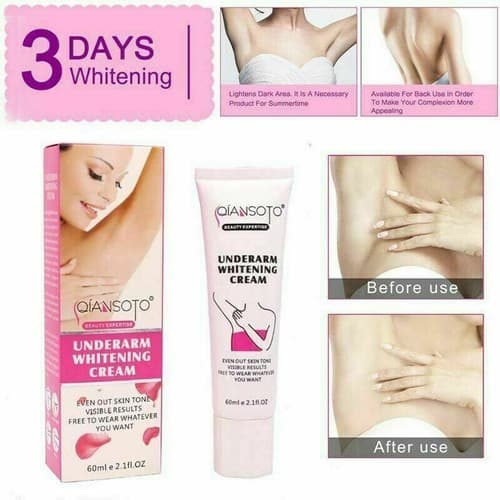 1 PK Dark Skin Bleaching Cream Whitening Lightening for Face&Body, Max Strength - Thumbnail 4
