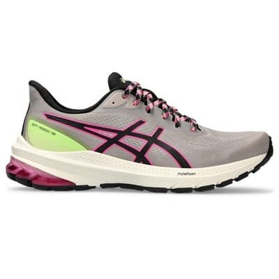 ASICS Women's GT-1000 12 Trail Running Shoes, Size 6 B Nature Bathing/Lime Green - Thumbnail 2