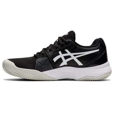 Mens Asics GEL-CHALLENGER 13 Running Shoes Black/White Size US 9.5 B - Thumbnail 3