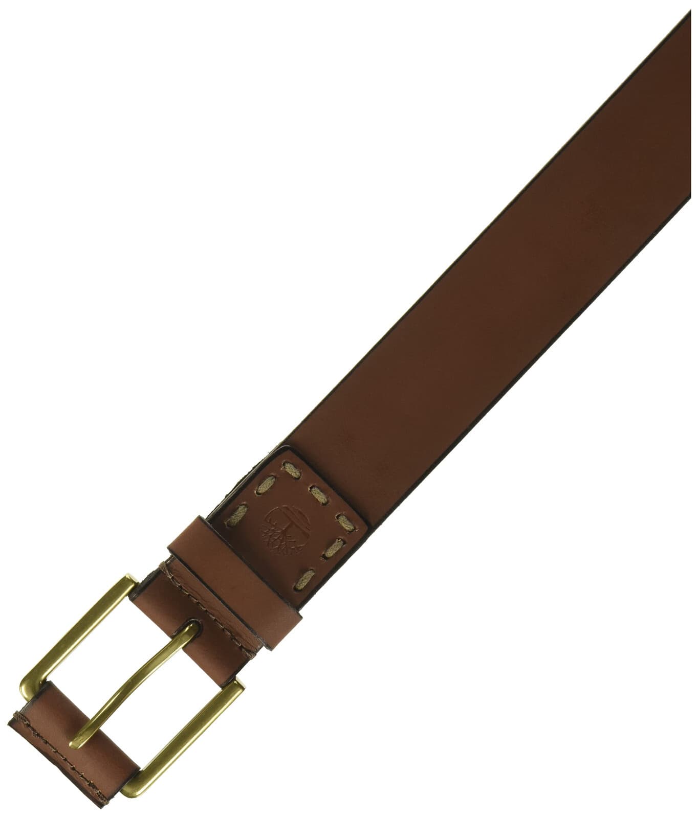 Timberland Men's 40MM Wide Pull Up Full Grain Leather Jean Belt Brown 38 US - Thumbnail 3