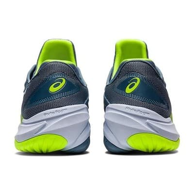 Asics Court FF 3 Comfort shock absorption Men Shoes Steel Blue/White - Size 13 - Thumbnail 6
