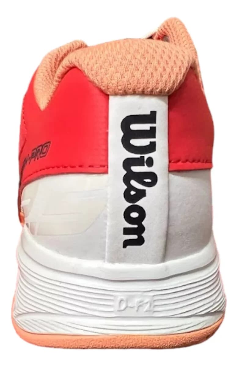 Wilson Rush Pro JR QL Tennis Cayenne/WHT/PAPAYA US size 5 Junior - Thumbnail 8