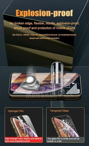 2 Pack HYDROGEL Screen Protector Premium Quality for Samsung Galaxy Note 10 - Thumbnail 3