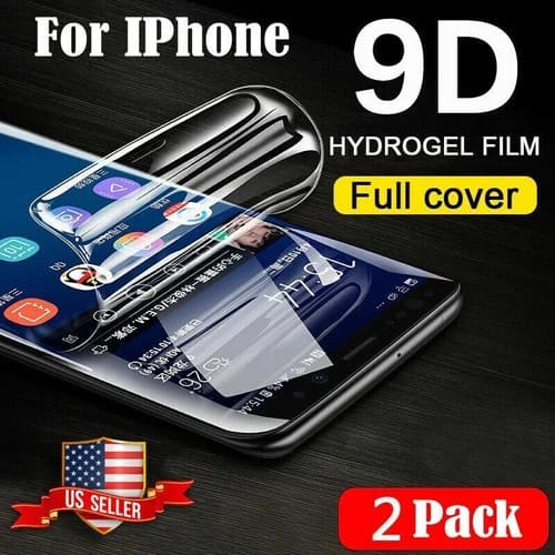 4PCS Hydrogel Screen Protector For iPhone 13/pro12/11/8/7/6+/X/XS/XR Pro Max SE - Image 1