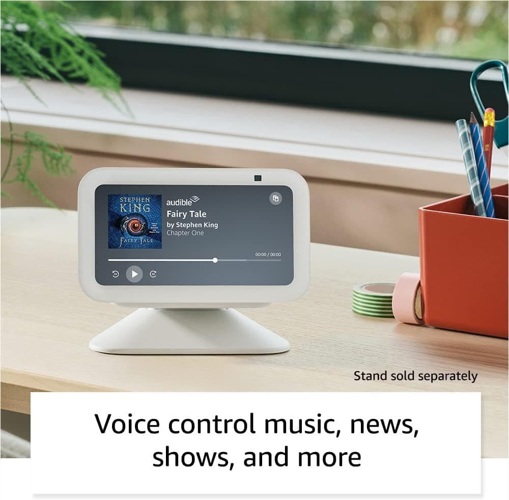 Amazon Echo Show 5 3rd Gen Alexa 5.5" Display 2x the bass and clearer White - Thumbnail 3