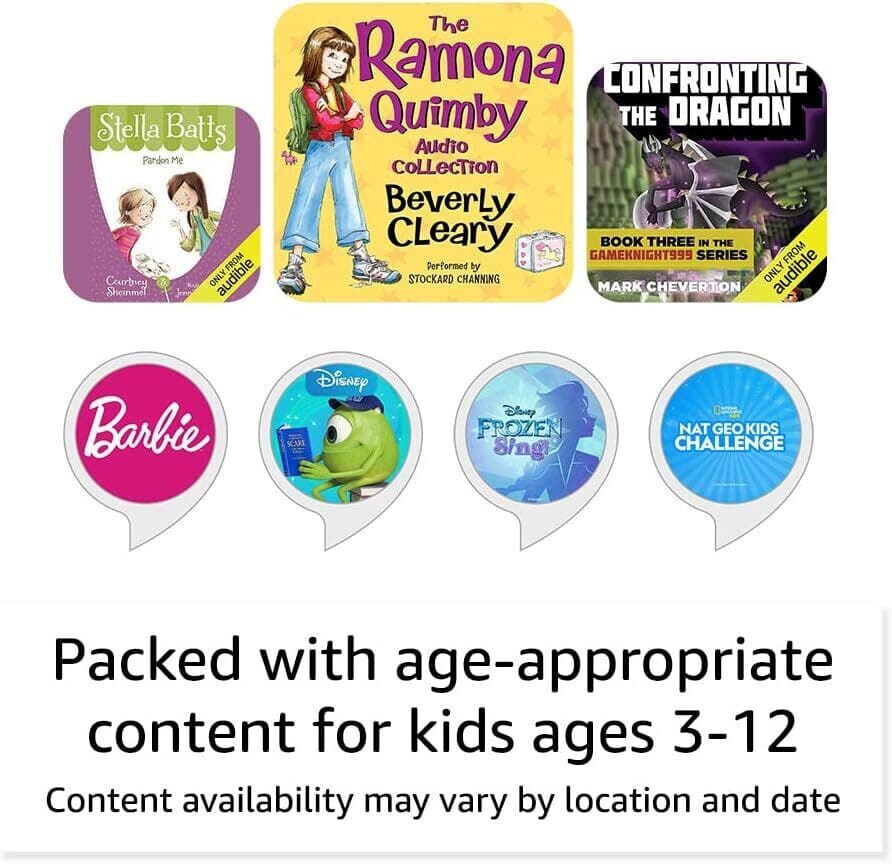 New Amazon - Echo Dot (5th Gen) Kids | Designed for kids, with parental controls - Thumbnail 6